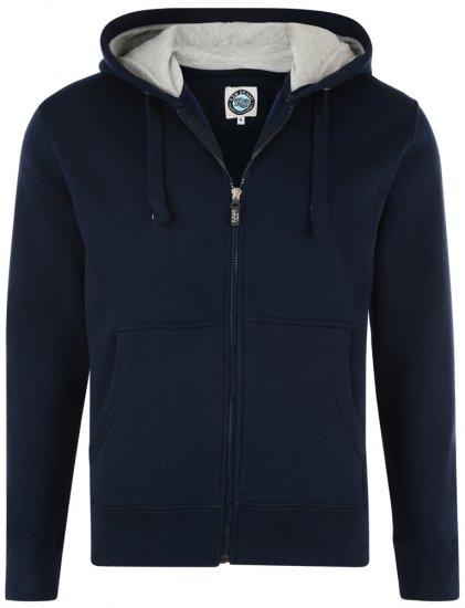 Kam Jeans Hoodie Navy TALL SIZES - HERENKLEDING MT-6XLT - Tall Kleding Heren