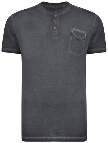Kam Jeans 5262 T-shirt Black - T-shirts - Grote Maten T-shirts Heren