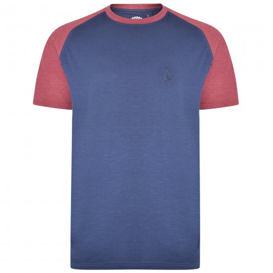 Kam Jeans 5314 Twin pack T-shirts Black/Navy - T-shirts - Grote Maten T-shirts Heren