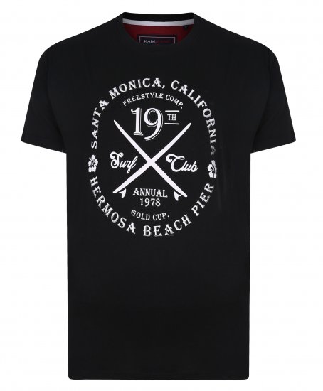 Kam Jeans 5331 Twin pack California Tee - T-shirts - Grote Maten T-shirts Heren