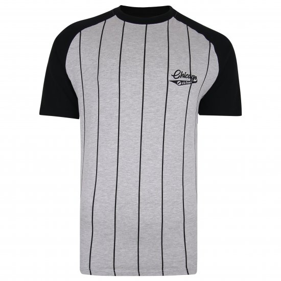 Kam Jeans 5360 Chicago Grey T-Shirt - T-shirts - Grote Maten T-shirts Heren