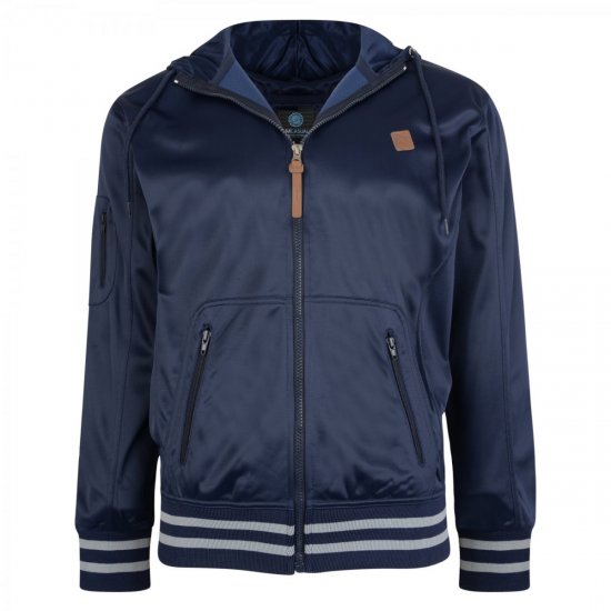 Kam Jeans 799 Tricot Hoody Navy - Sweaters & hoodies - Sweaters & Hoodies Grote Maten Heren