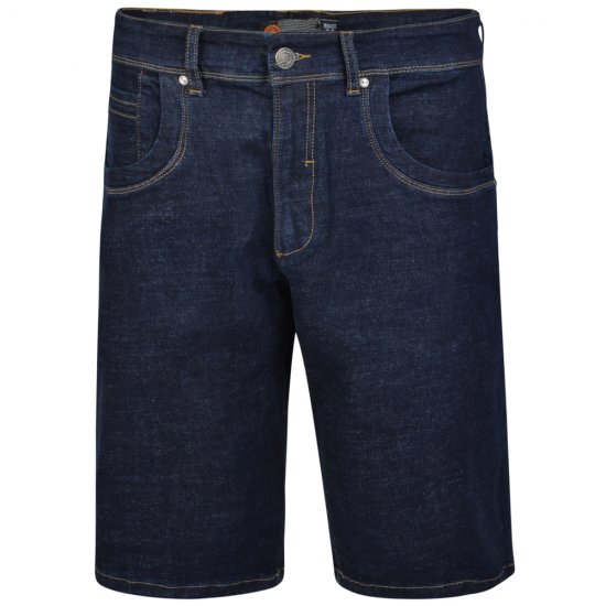 Kam Jeans Benjamin Shorts Indigo - Shorts - Grote Maten Korte Broeken Heren