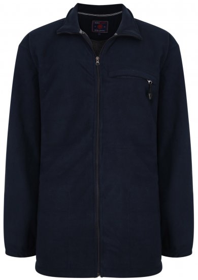 Kam Jeans KV100 Bonded Fleece Jacket Navy - Sportkleding & outdoor - Grote Maten Sportkleding Heren