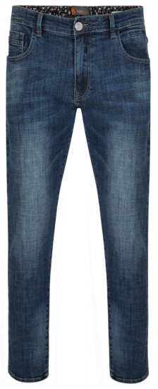 Kam Jeans Lorenzo Mid Used - Jeans & broeken - Jeans & Broeken Grote Maten Heren