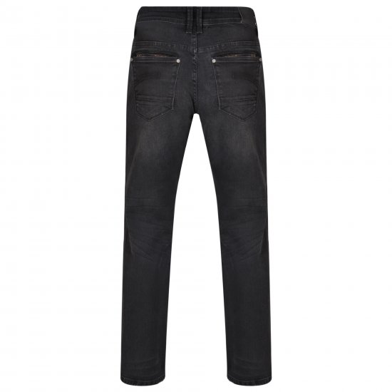 Kam Jeans Ortega Jeans Black Used - Jeans & broeken - Jeans & Broeken Grote Maten Heren
