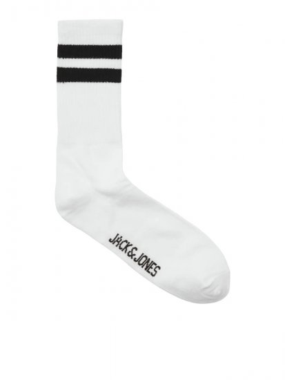 Jack & Jones Travis Tennissokken Wit 3-pack - Ondergoed & zwem - Grote Maten Ondergoed Heren