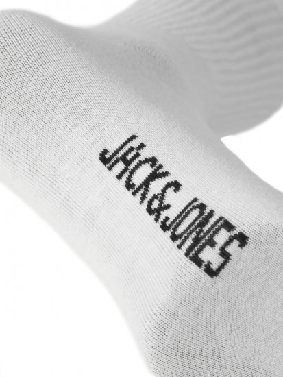 Jack & Jones Basic Tennissokken Wit 5-pack - Ondergoed & zwem - Grote Maten Ondergoed Heren