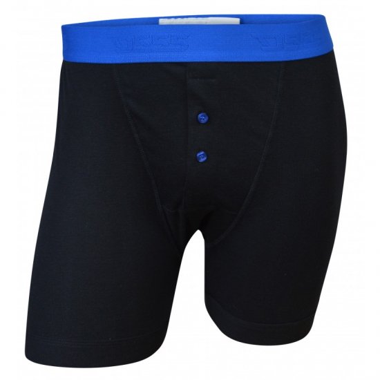 D555 Ranger Boxershorts Black 2-pack - Ondergoed & zwem - Grote Maten Ondergoed Heren