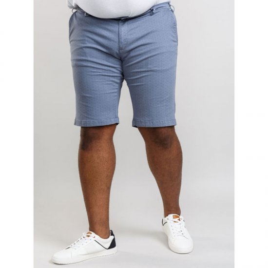 D555 Hardy Shorts Blue - Shorts - Grote Maten Korte Broeken Heren
