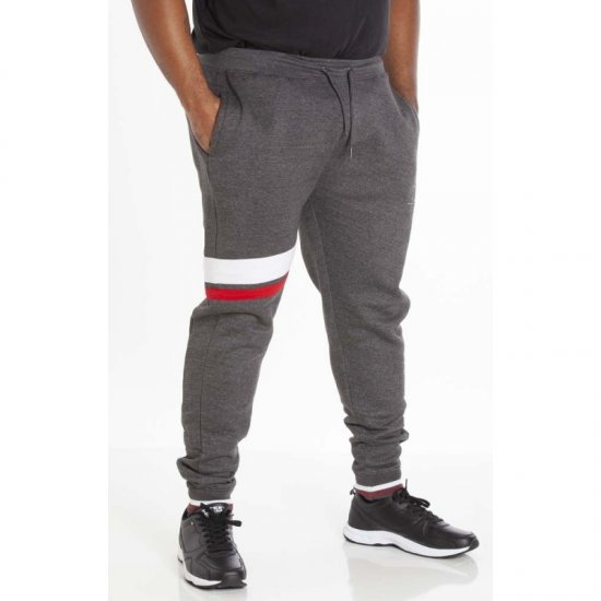 D555 Willis Sweatpants Charcoal - Joggingbroeken & shorts - Joggingbroeken & Shorts Heren Grote Maten