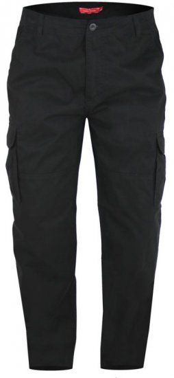 D555 Robert Cargo pants Black - Jeans & Broeken - Jeans & Broeken Grote Maten Heren