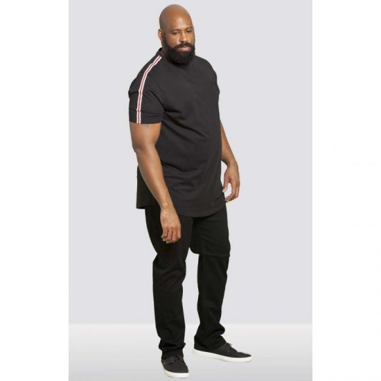 D555 Anderson Couture T-shirt Black - T-shirts - Grote Maten T-shirts Heren