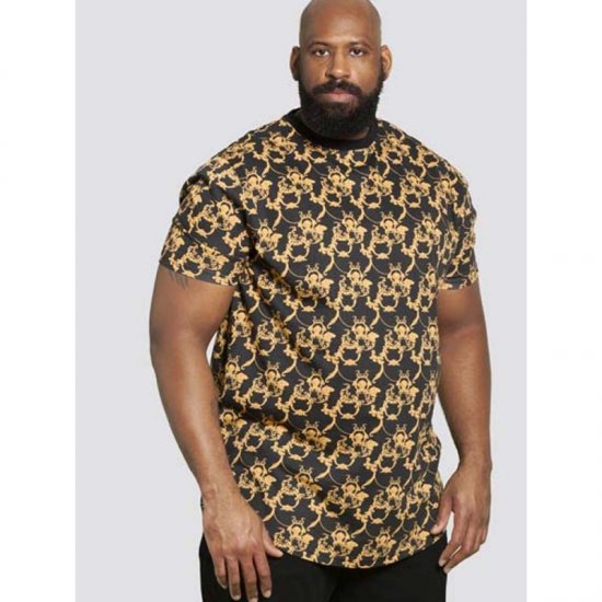 D555 Dave Couture T-shirt Black - T-shirts - Grote Maten T-shirts Heren