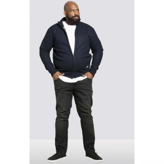 D555 Braxton Sweater Navy - Sweaters & hoodies - Sweaters & Hoodies Grote Maten Heren