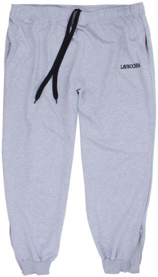 Lavecchia 2018 Sweatpants with Zippered Cuff Grey - Joggingbroeken & shorts - Joggingbroeken & Shorts Heren Grote Maten