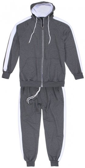 Lavecchia 611 Tracksuit Charcoal - Trainingspakken - Grote Maten Trainingspakken Heren
