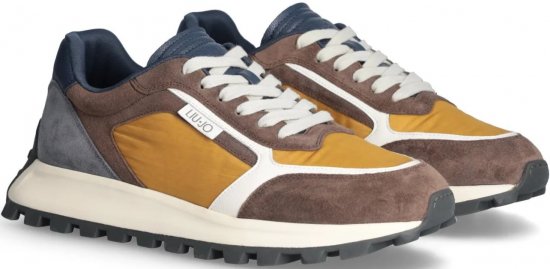 Liu Jo Running 02 Sneakers Brown/Blue/Tan - Herenschoenen 40-52 - 