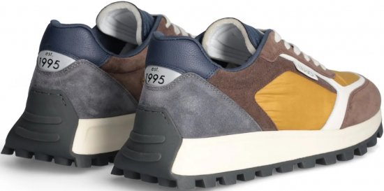 Liu Jo Running 02 Sneakers Brown/Blue/Tan - Herenschoenen 40-52 - 