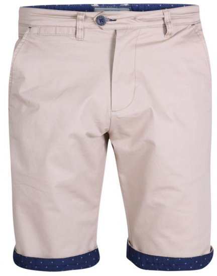 D555 Lopes Stretch Short Stone - Shorts - Grote Maten Korte Broeken Heren