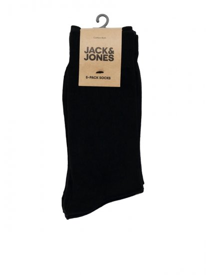 Jack & Jones Basic Bamboesokken Zwart 3-pack - Ondergoed & zwem - Grote Maten Ondergoed Heren