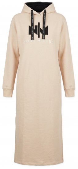Nora Mikken MARI Maxi Hoodie Dress Light Pink - Sweaters & hoodies - 