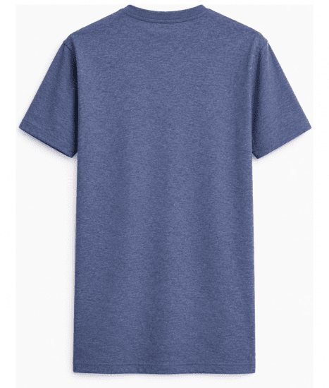 Motley Denim Milan T-shirt Licht indigo - T-shirts - Grote Maten T-shirts Heren