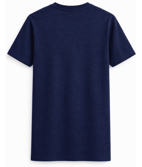 Motley Denim Milan T-shirt Marineblauw - T-shirts - Grote Maten T-shirts Heren