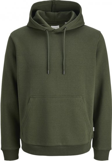 Jack & Jones Bradley Hoodie Dark Green - Sweaters & hoodies - Sweaters & Hoodies Grote Maten Heren