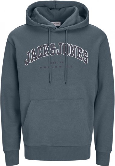 Jack & Jones CALEB Hoodie Blue - Sweaters & hoodies - Sweaters & Hoodies Grote Maten Heren