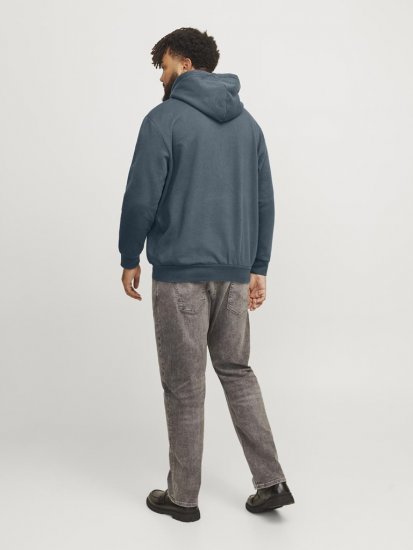Jack & Jones CALEB Hoodie Blue - Sweaters & hoodies - Sweaters & Hoodies Grote Maten Heren