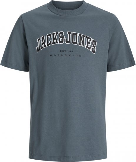 Jack & Jones Caleb Varsity T-Shirt Grey - T-shirts - Grote Maten T-shirts Heren