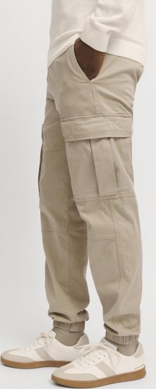 Jack & Jones Jonnie Cuffed Cargo Pants Beige - Jeans & broeken - Jeans & Broeken Grote Maten Heren