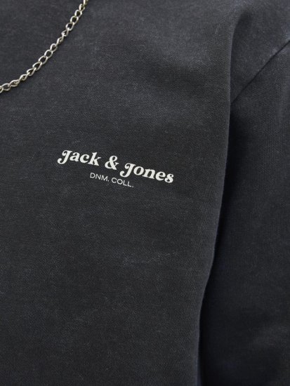 Jack & Jones Dover Sweatshirt Black - Sweaters & hoodies - Sweaters & Hoodies Grote Maten Heren