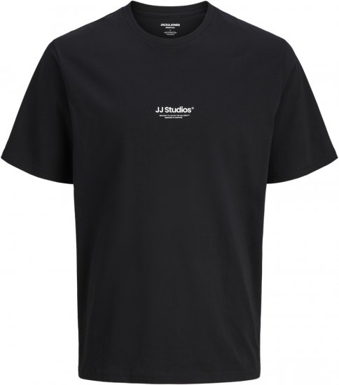 Jack & Jones Soho T-Shirt Black - T-shirts - Grote Maten T-shirts Heren