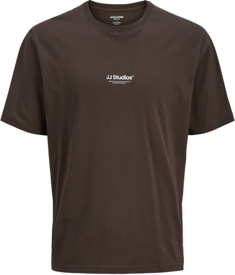 Jack & Jones Soho T-Shirt Brown - T-shirts - Grote Maten T-shirts Heren