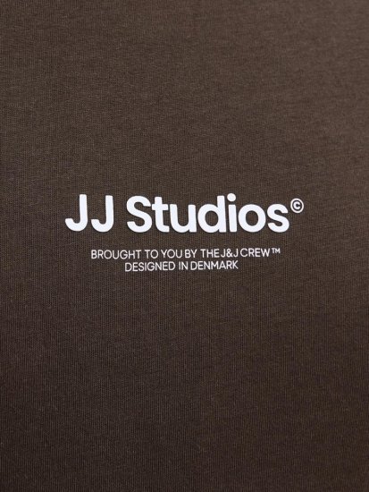 Jack & Jones Soho T-Shirt Brown - T-shirts - Grote Maten T-shirts Heren