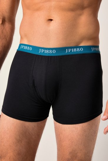 JP1880 FLEXNAMIC OEKO-TEX Boxer Shorts 2-Pack Black - Ondergoed & zwem - Grote Maten Ondergoed Heren