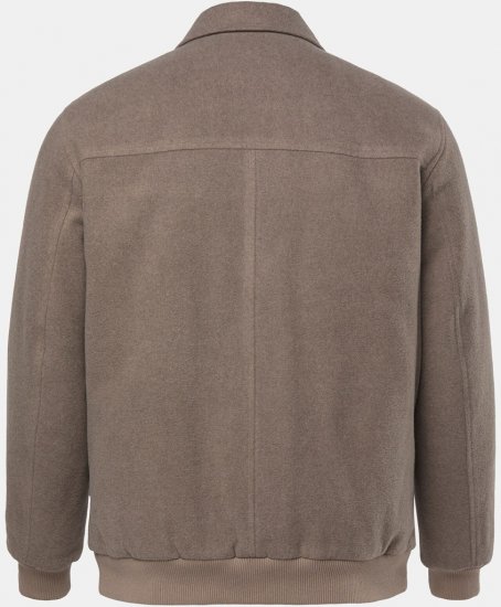 JP1880 Blouson Jacket Lightweight and Warm Brown - Jassen - Grote Maten Herenjassen
