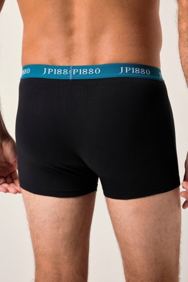 JP1880 FLEXNAMIC OEKO-TEX Boxer Shorts 2-Pack Black - Ondergoed & zwem - Grote Maten Ondergoed Heren