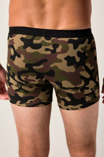 JP1880 FLEXNAMIC OEKO-TEX Boxer Shorts 2-Pack Green - Ondergoed & zwem - Grote Maten Ondergoed Heren