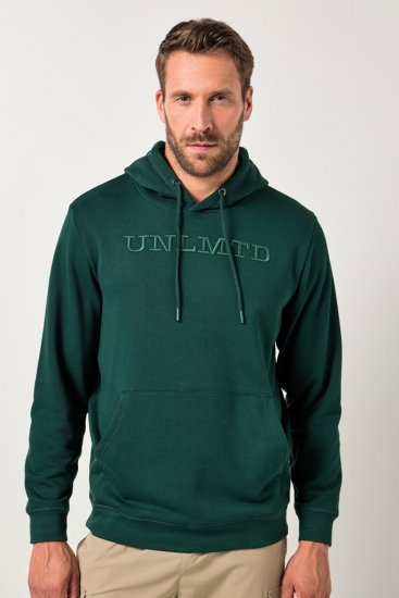 JAY-PI Hoodie UNLMTD Green - Sweaters & hoodies - Sweaters & Hoodies Grote Maten Heren