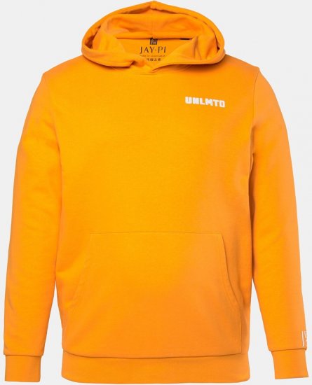 JAY-PI Hoodie UNLMTD Orange - Sweaters & hoodies - Sweaters & Hoodies Grote Maten Heren