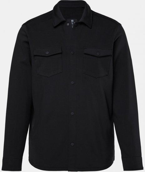 JAY-PI FLEXNAMIC® Sweat-Overshirt Black - Jassen - Grote Maten Herenjassen