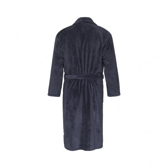 North Latitude Bathrobe Navy Blue - Badjassen/handdoeken - Grote Maten Badjassen Heren