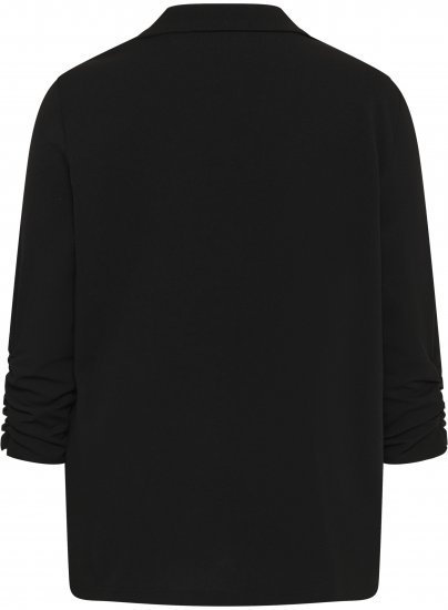 Kaffe Curve Pheolo 3/4 Sleeve Blazer Black Deep - Blazers - 