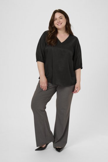 Kaffe Curve Ada Blouse Black - Blouses - 