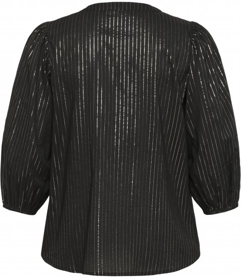 Kaffe Curve Luisa Blouse Black Deep - Blouses - 