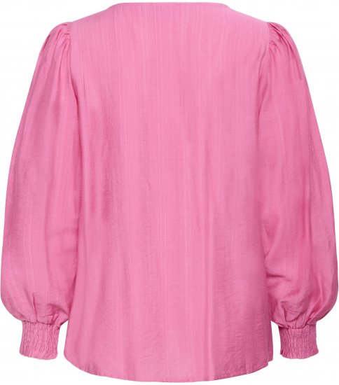 Kaffe Curve Sofia Blouse Pink Power - Blouses - 