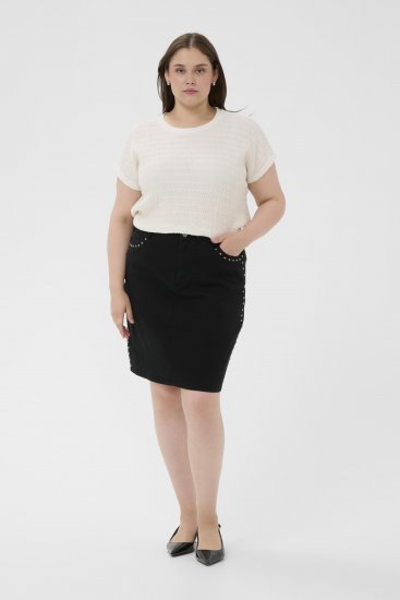 Kaffe Curve Felice Blouse Chalk - Blouses - 